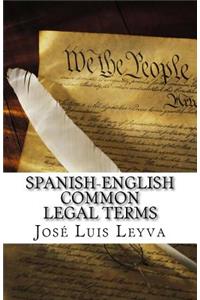 Spanish-English Common Legal Terms