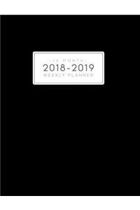 16 Month Weekly Planner 2018-2019