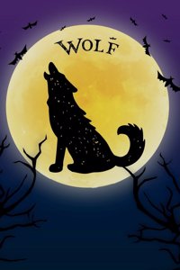 Wolf Notebook Halloween Journal