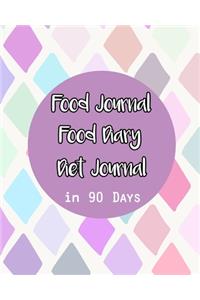 Food Journal / Food Diary / Diet Journal in 90 Days