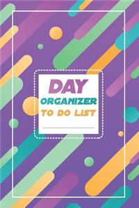 Day organizer - to do list