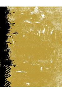 Metallic Gold and Black