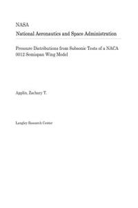 Pressure Distributions from Subsonic Tests of a NACA 0012 Semispan Wing Model