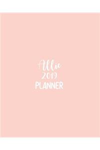 Allie 2019 Planner