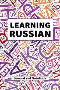 Learning Russian Journal and Notebook