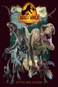 Jurassic World Square Calendar