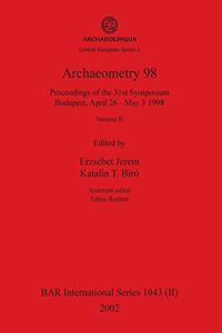 Archaeometry 98, Volume II