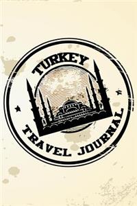 Turkey Travel Journal: Blank Lined Vacation Holiday Notebook