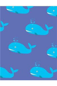 Cute Whale Sketchbook