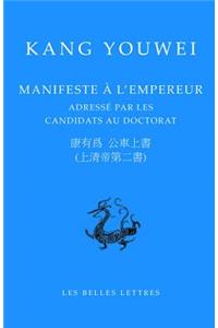 Manifeste a l'Empereur