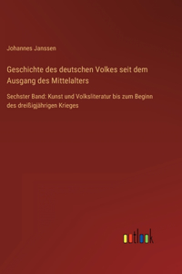 Geschichte des deutschen Volkes seit dem Ausgang des Mittelalters