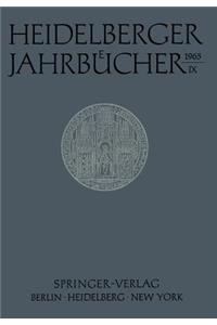 Heidelberger Jahrbücher