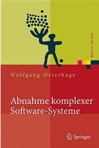 Abnahme Komplexer Software-Systeme