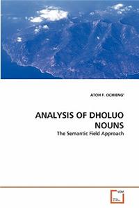 Analysis of Dholuo Nouns