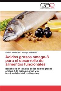 Acidos Grasos Omega-3 Para El Desarrollo de Alimentos Funcionales.