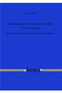 Classification of User Tasks by the User Behavior