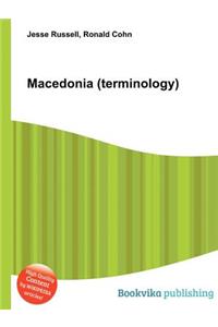 Macedonia (Terminology)