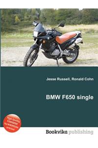 BMW F650 Single