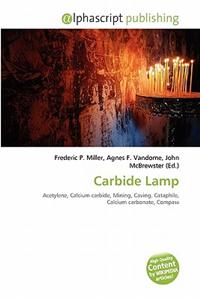 Carbide Lamp