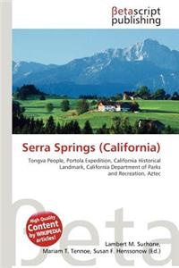 Serra Springs (California)