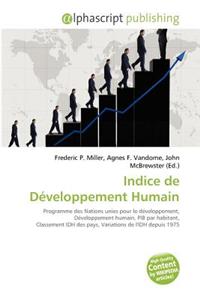 Indice de D Veloppement Humain