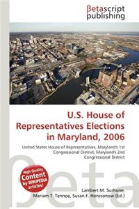 U.S. House of Representatives Elections in Maryland, 2006