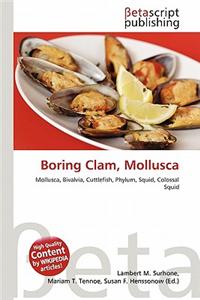 Boring Clam, Mollusca