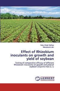 Effect of Rhizobium inoculants on growth and yield of soybean