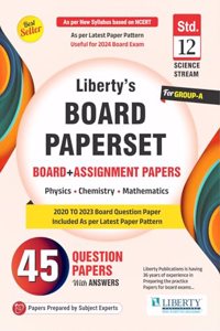 STD-12th Science (GROUP-A ) Board Assignment Paper Set For (Gujarat Board Exam) Latest Edition. (ENGLISH MEDIUM)