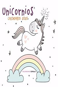 Calendario Unicornios 2020