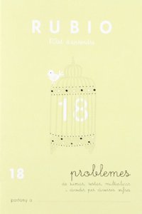 Problemes 18 RUBIO Catala. Add, subtract, multiply and divide per diverses xifres | +11 anys