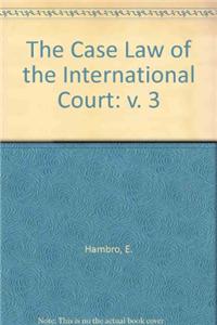 Case Law of the International Court