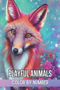 Playful Animals Color By Number