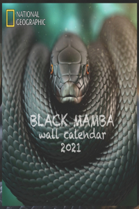 Black Mamba Wall Calendar 2021