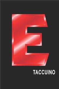 E Taccuino