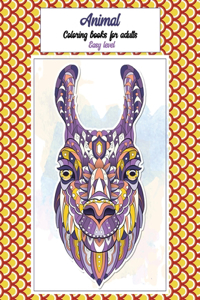 Animal Coloring Books for Adults Easy Level