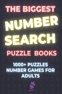 Biggest Number Search Puzzle Books