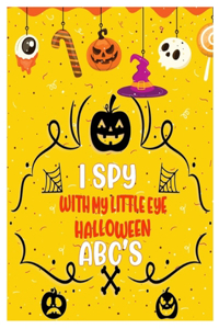 I Spy with My Little Eye Halloween Abc's
