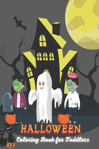 Halloween Coloring Book for Toddlers