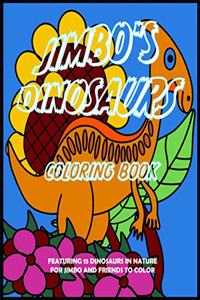 Jimbo's Dinosaurs Coloring Book