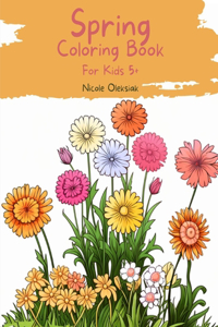 Spring Coloring Book