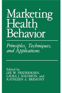 Marketing Health Behavior