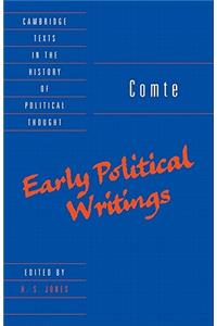 Comte: Early Political Writings