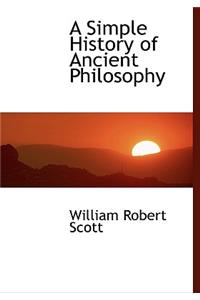 A Simple History of Ancient Philosophy