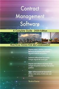 Contract Management Software A Complete Guide - 2020 Edition