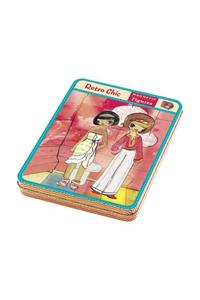 Retro Chic Magnetic Figures