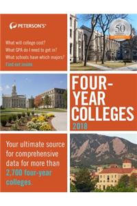 Four-Year Colleges: 2018