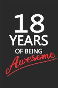 18 Years Of Being Awesome
