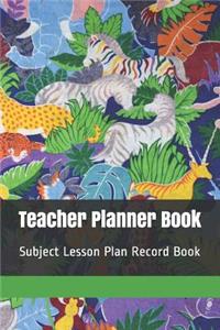 Teacher Planner Book
