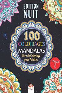 Coloriage Mandalas - Edition Nuit